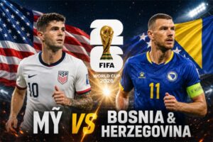 Thành tích gặp nhau giữa Mỹ vs Bosnia và Herzegovina